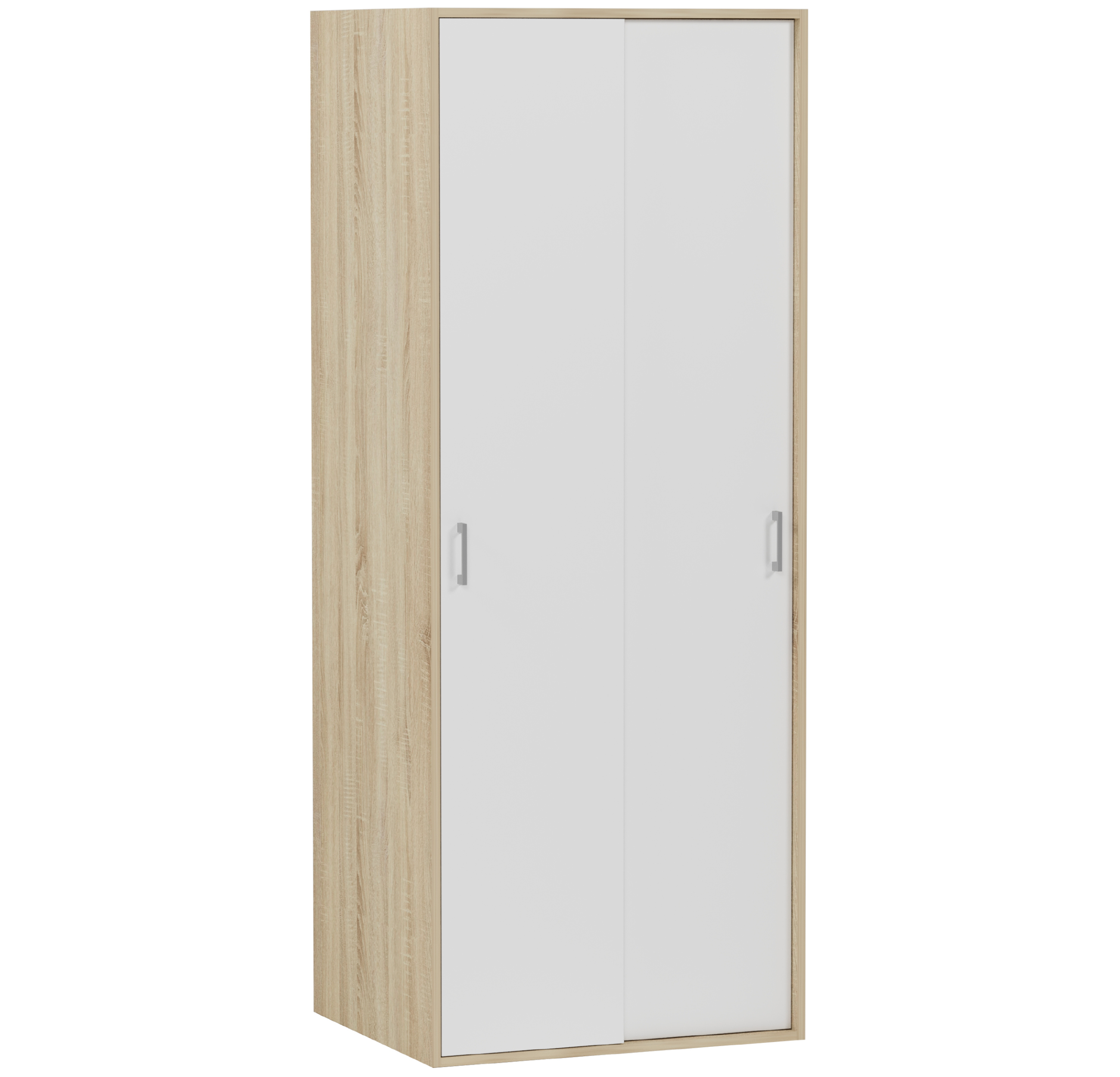 Szafa przesuwna garderoba 70 cm drzwi FRAMIRE U-70P sonoma mix