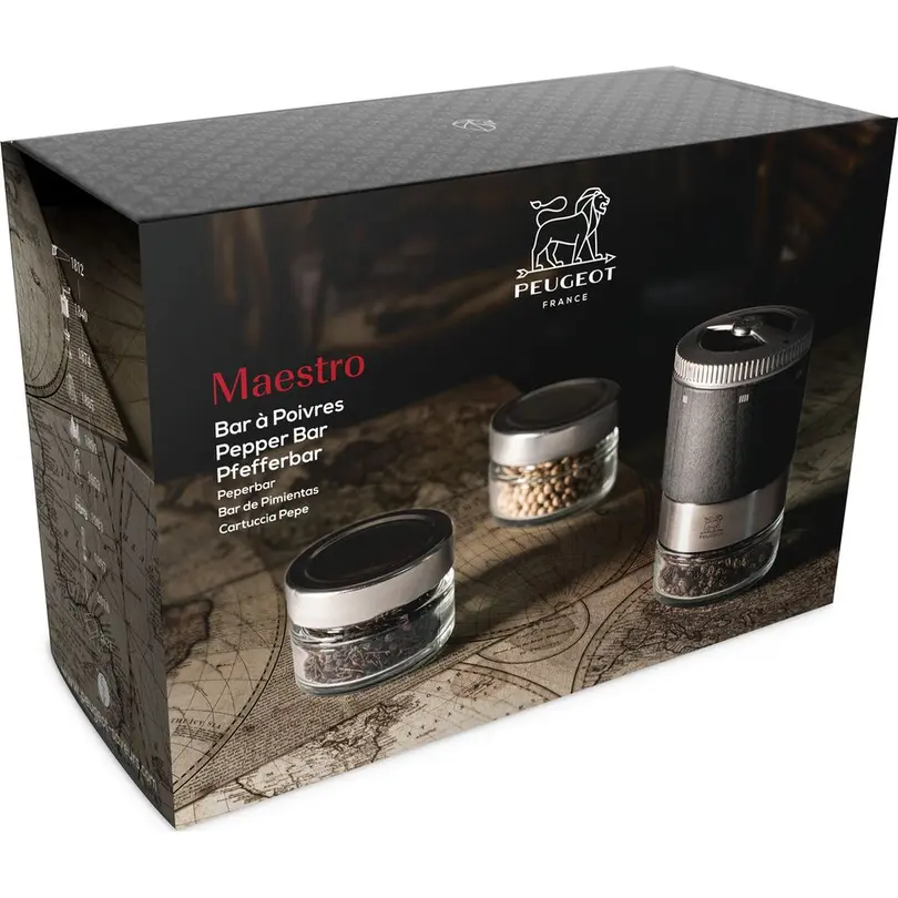 Gewürzmühle Set bestehend aus verschiedenen Artikeln Maestro