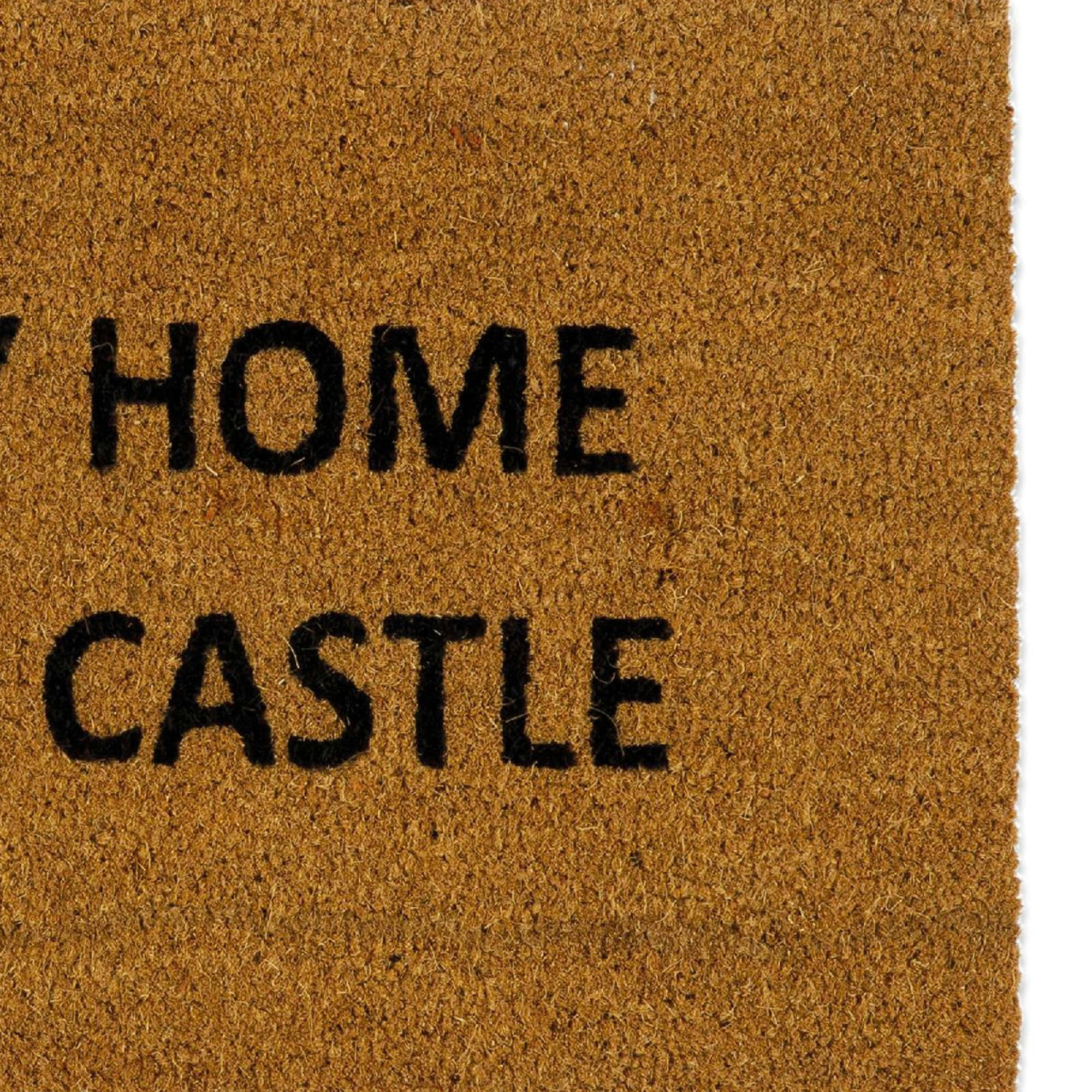 - Paillasson coco my home my castle 40x60cm