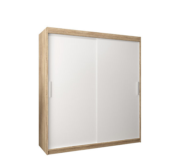 Armoire TOKYO à portes coulissantes H. 200 x L. 180 x P. 62, 2 portes