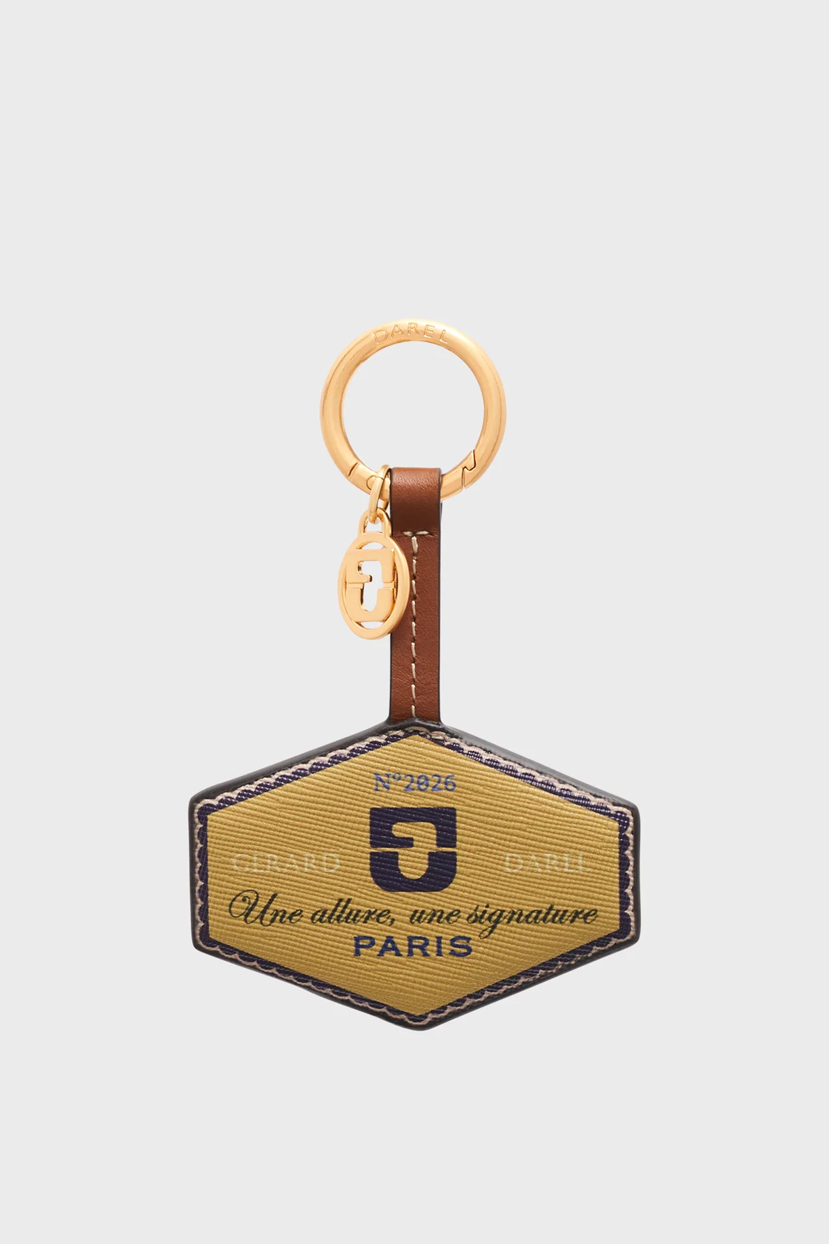 Charm en toile enduite et cuir - SIGNATURE GD