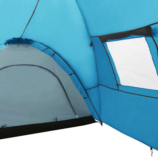 NNEVL Camping Igloo Tent 650x240x190 cm 8 Person Blue