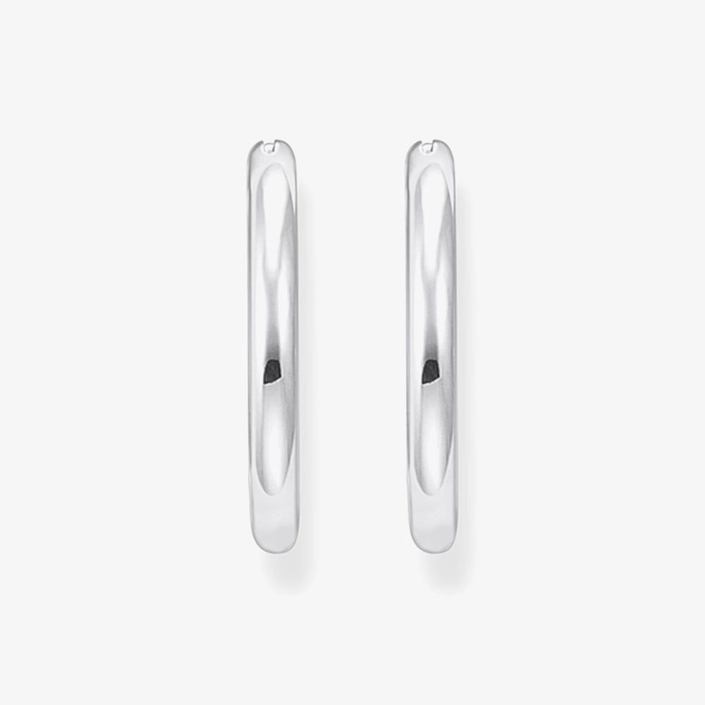 THOMAS SABO Sterling Silver 26.8mm Slim Classic Hoop Earrings CR745-001-21