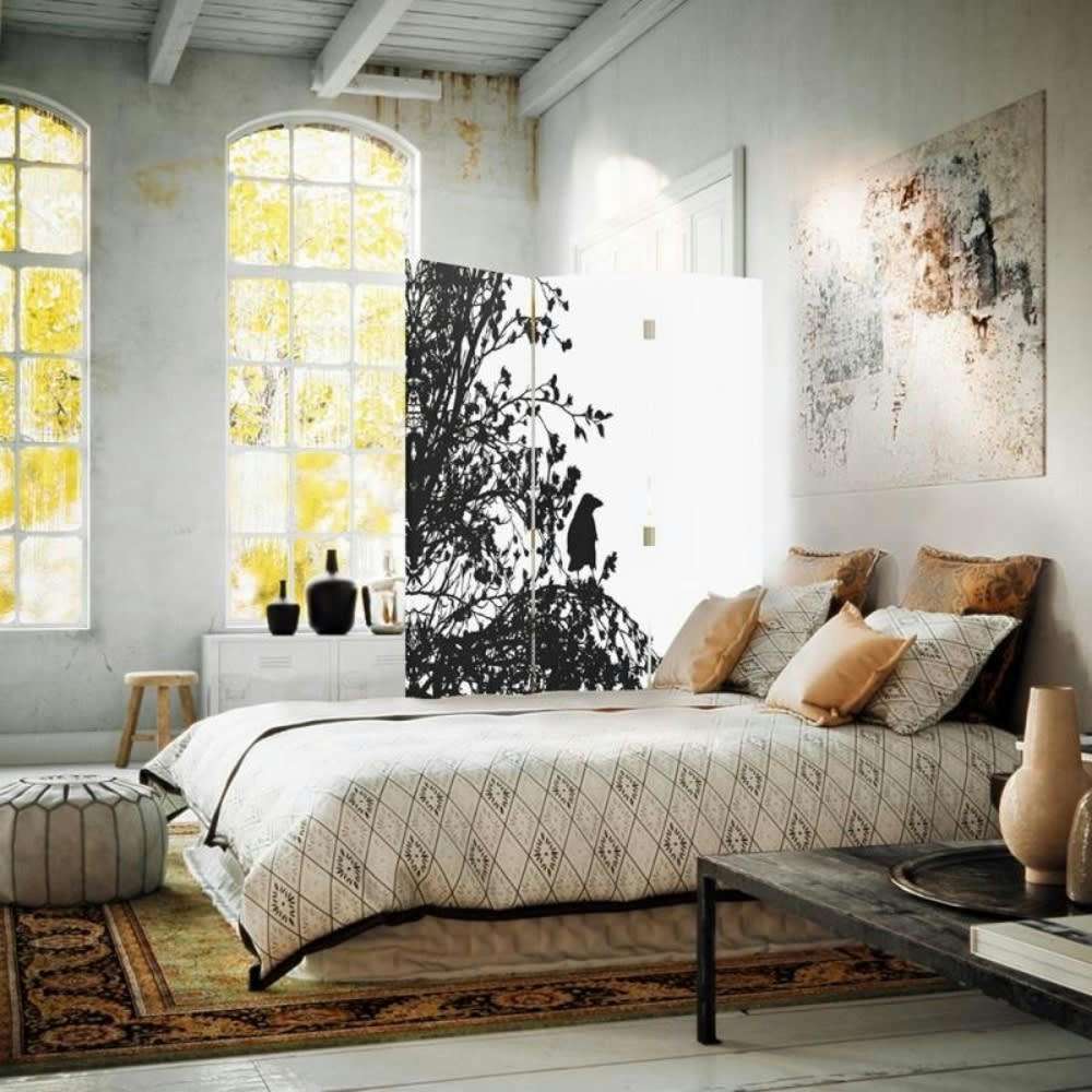 - Paravent - Cloison Forest Silhouette cm 110x150 (3 volets)