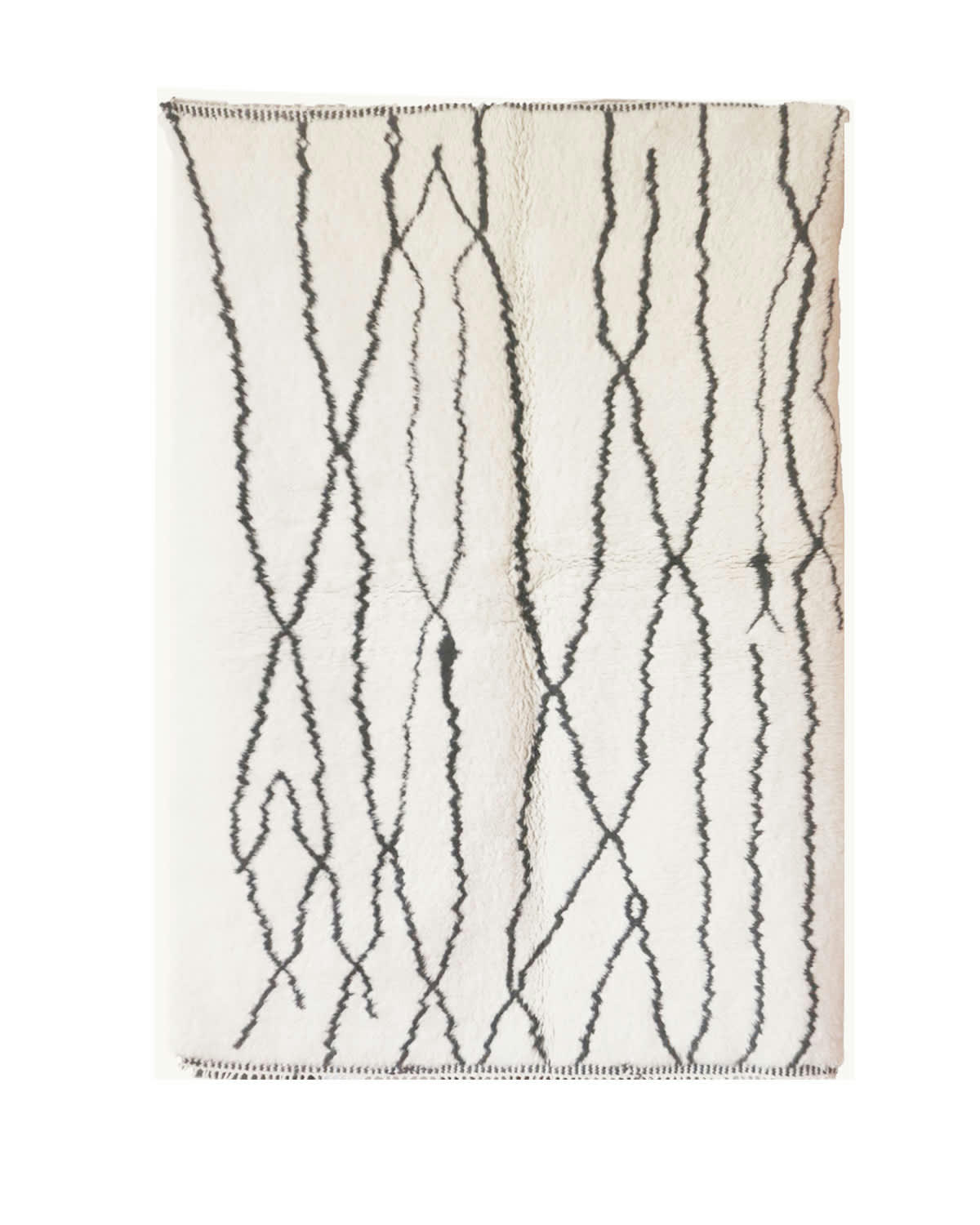 BERBERE - Tapis Berbere marocain pure laine 172x230