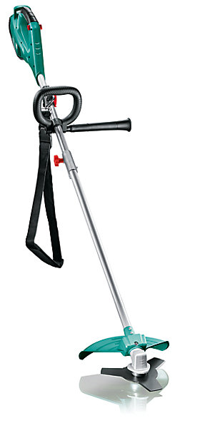 Débroussailleuse filaire 1000 W, largeur de coupe avec fil 230 mm, avec lame 230 mm, Bosch AFS 23-37