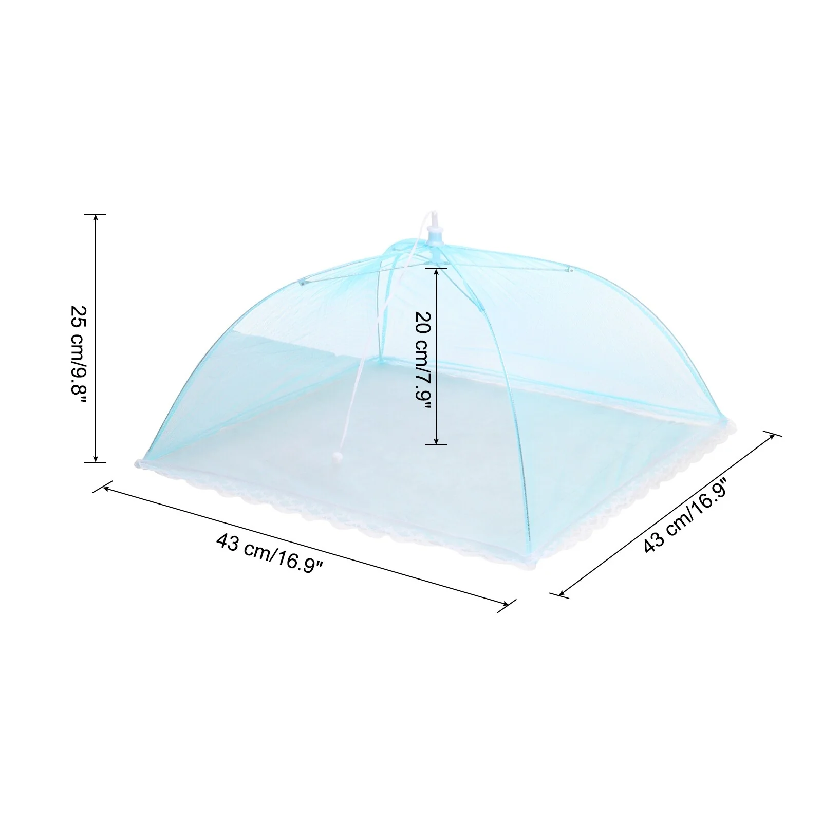 3 Pcs Large and Tall Food Covers 17 Mesh Food Covers for Outdoors