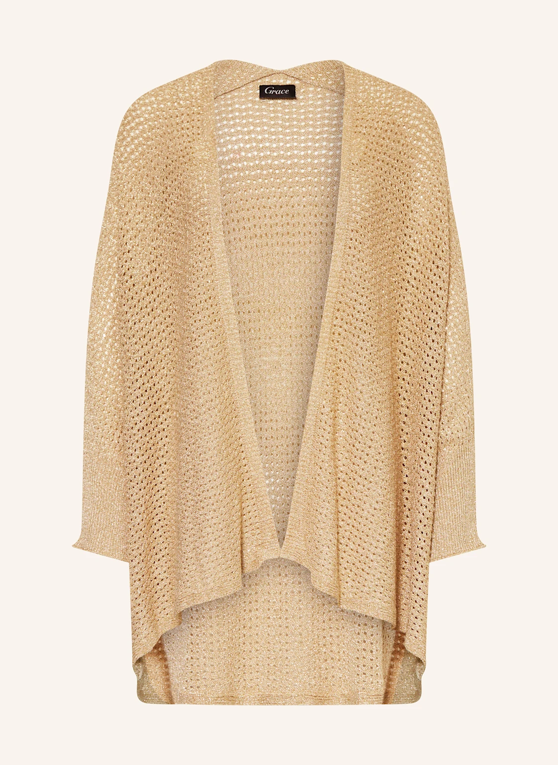 Grace Oversized-Strickhülle mit Glitzergarn