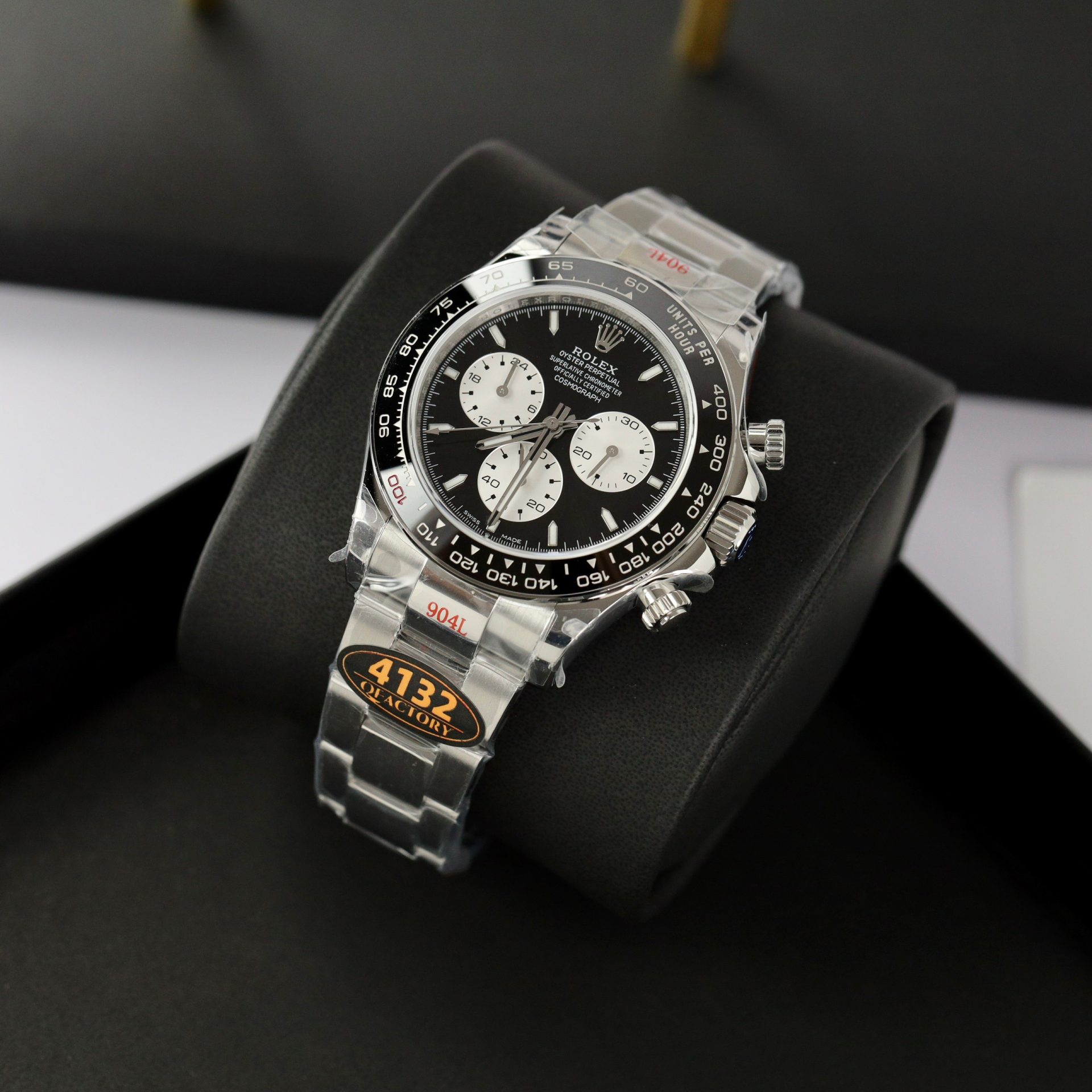 Rolex Daytona 126529LN 904L Steel Black Dial 40mm Oyster Super Clone