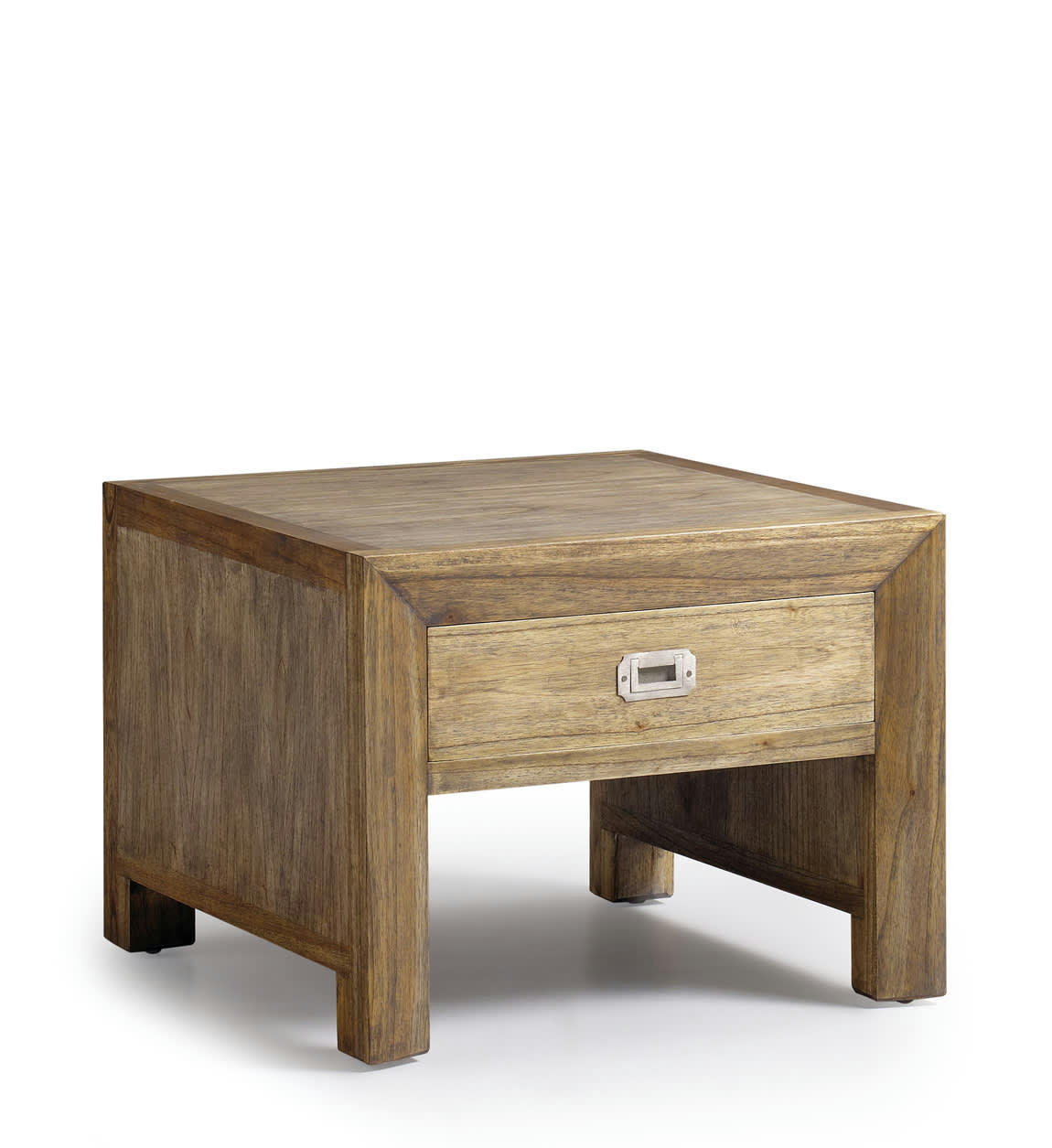 MERAPI - Table basse en bois marron L 60 cm