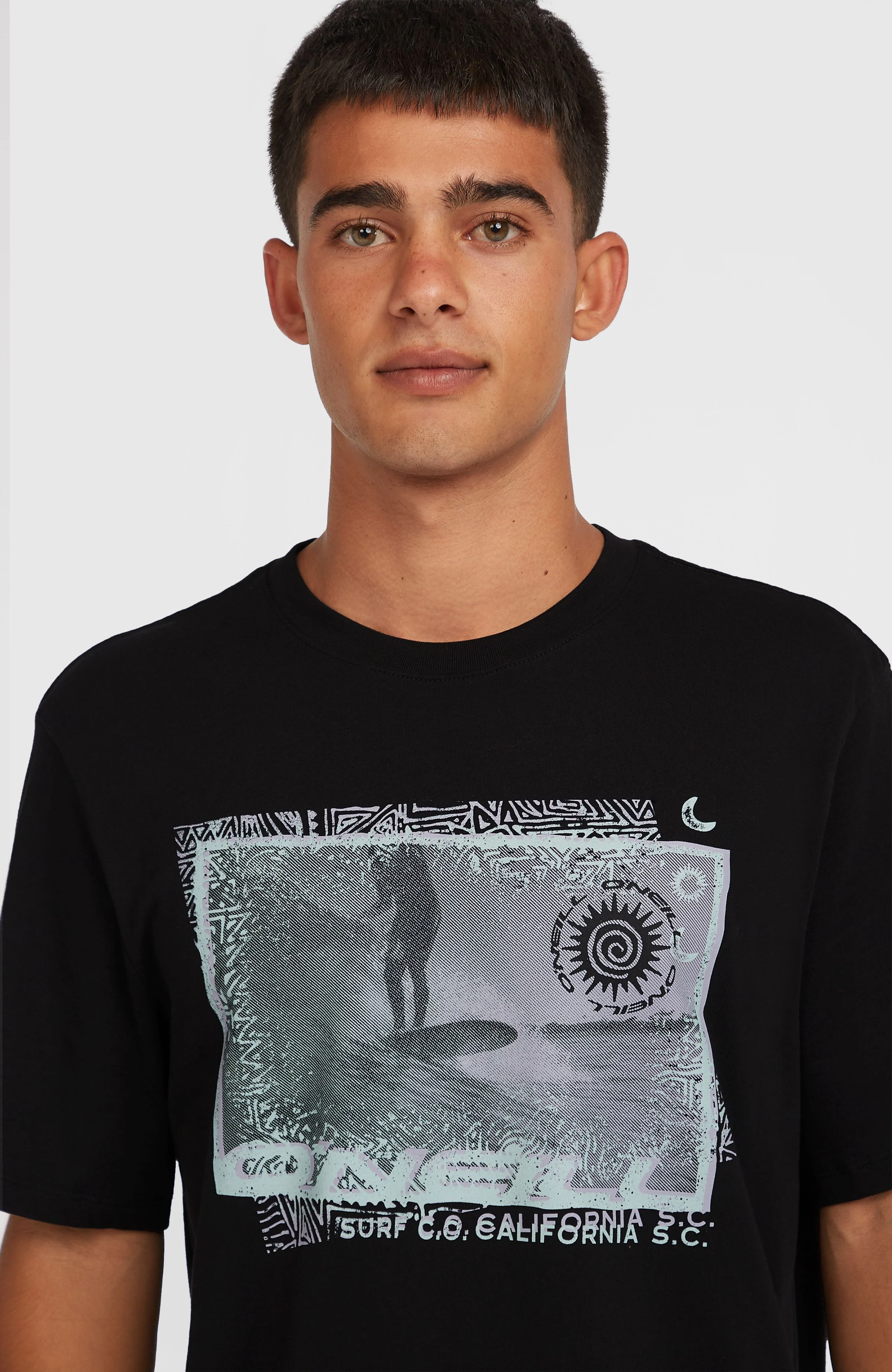 Heren O'Neill Photo Print T-shirt