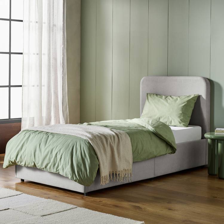 Habitat Chadwell Single Storage Bed Frame- Grey