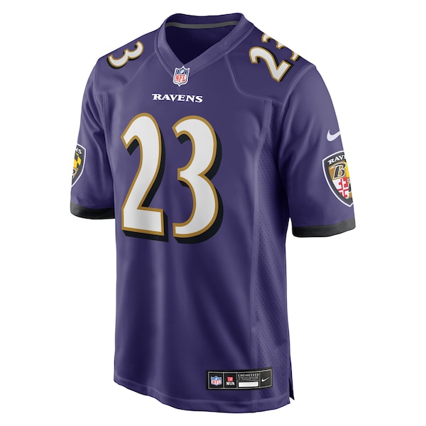 Jaire Alexander Baltimore Ravens Nike Team Game Jersey -  Purple
