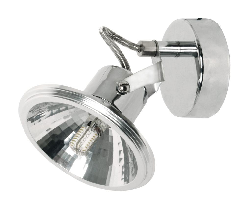 Lampa kinkiet MOON 1x3,5w led g9 chrom
