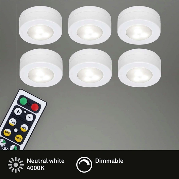 LED-Schrankleuchte »CABINET«, weiß, Höhe: 2,6 cm, inkl. Leuchtmittel