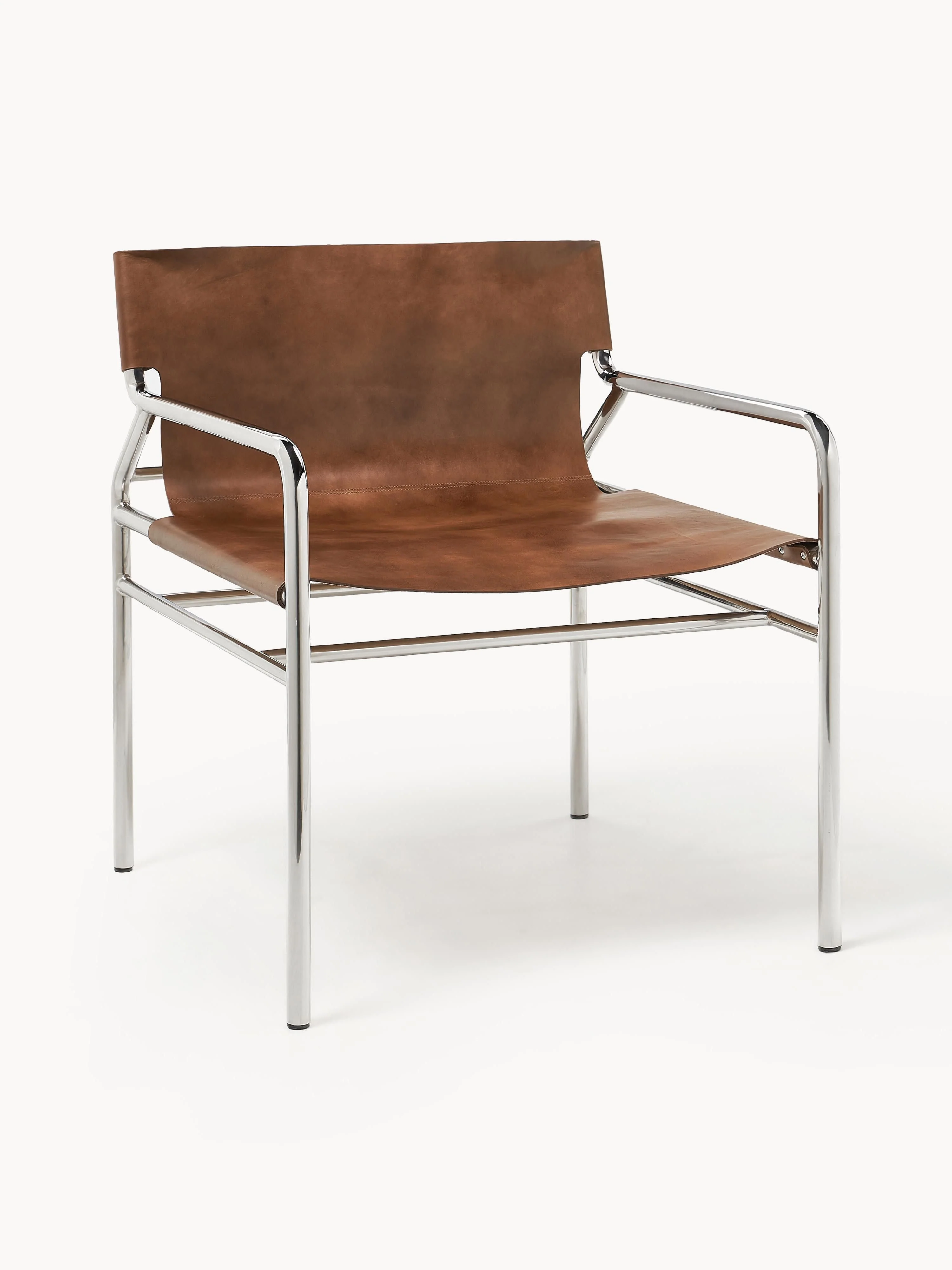 Leder-Armlehnstuhl Dion