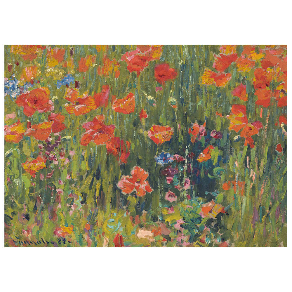 - Tableau - Coquelicots - Robert William Vonnoh 50x70cm