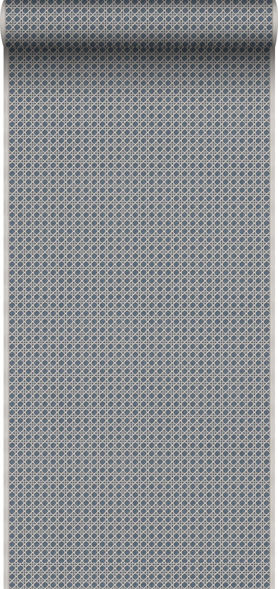 Sanders & Sanders behang ruiten donkerblauw - 53 cm x 10 m - 640514