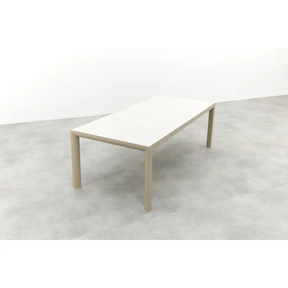 VDG Kings aluminium tuintafel in latte - 220x100 cm