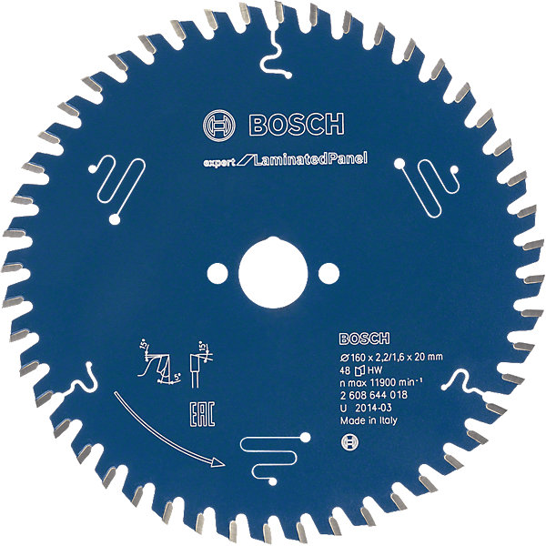 Lame Scie Circulaire Expert Panneaux Lamines 140X20X1,8mm, 42D