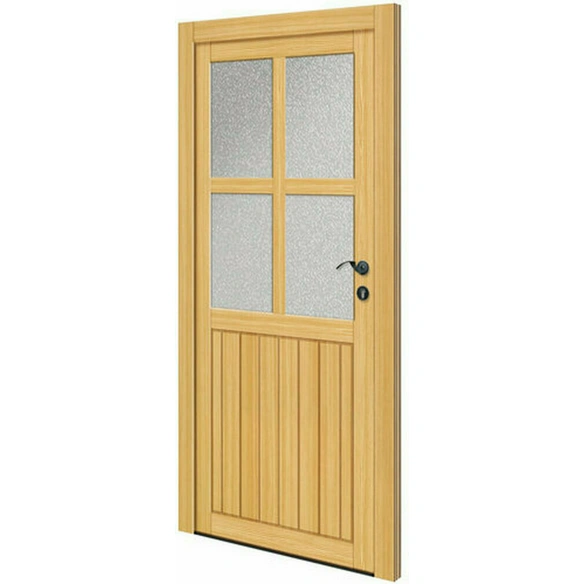 Nebeneingangstür »Rosenheim«, Holz, fichtefarben