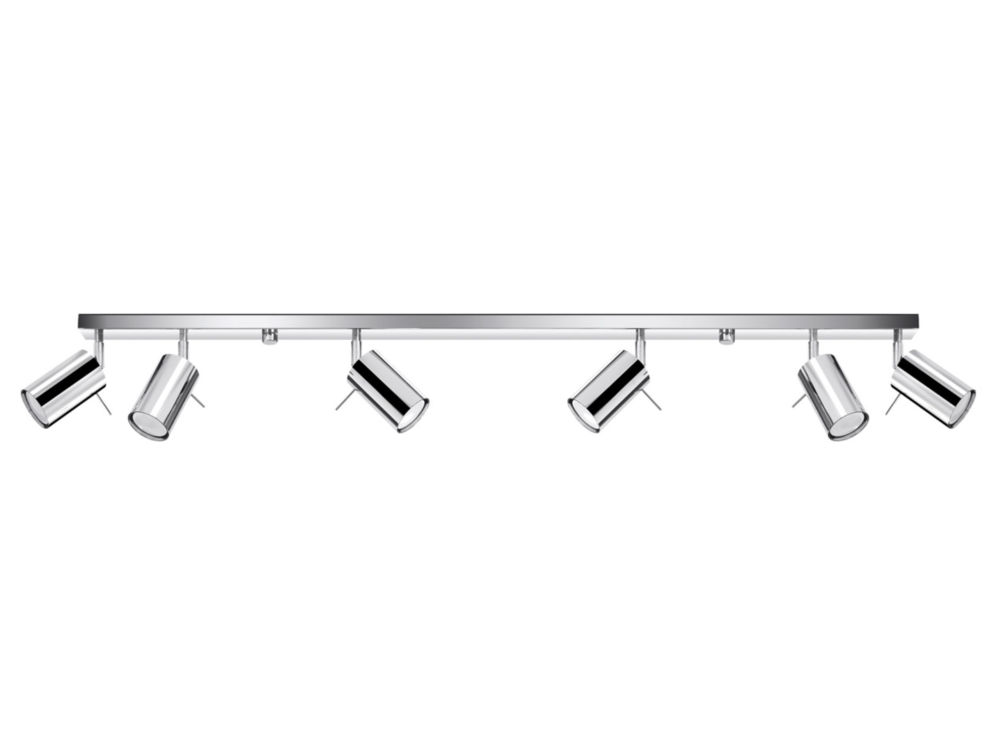 Spot Ring 6-punktowy 118 cm stalowy srebrny