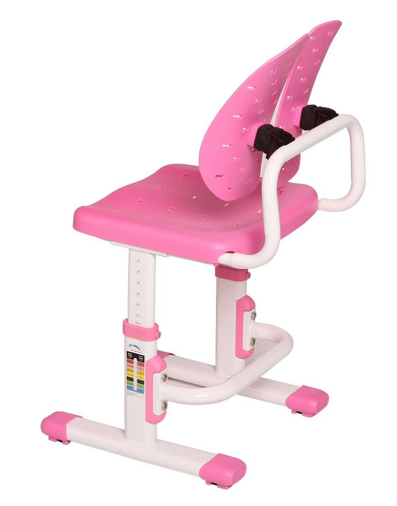 TygerClaw Adjustable Height Children's Desk, Pink