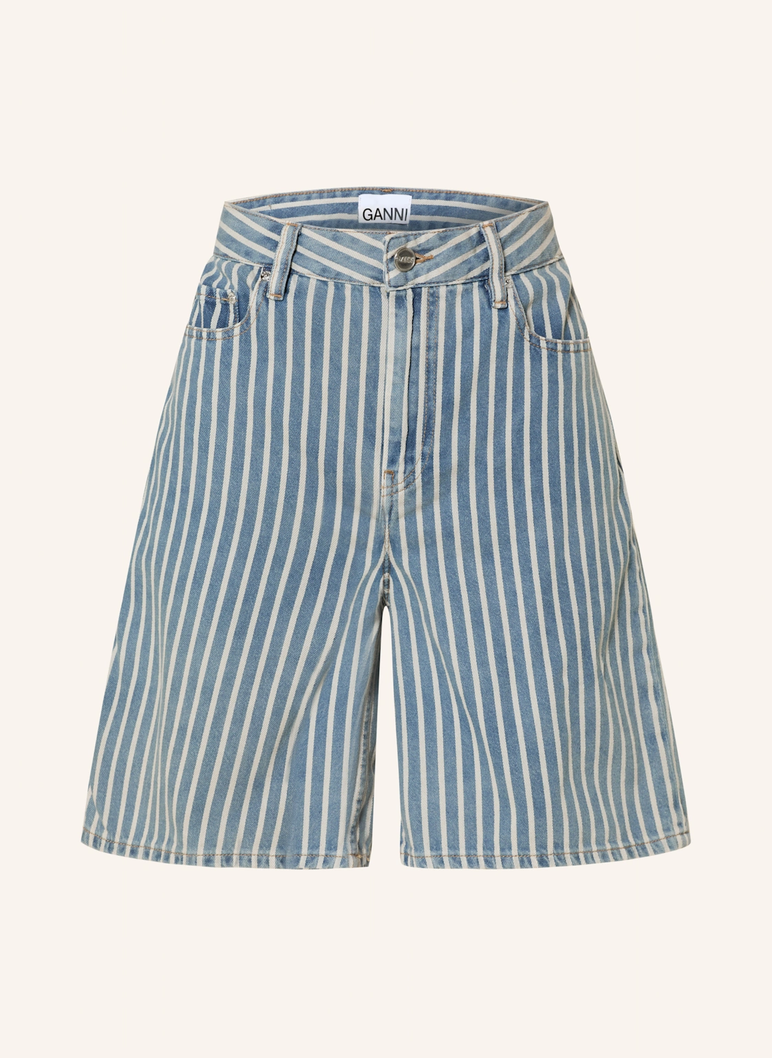 GANNI Jeansshorts