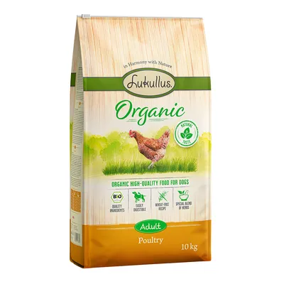 Lukullus Organic Poultry (Wheat-Free)