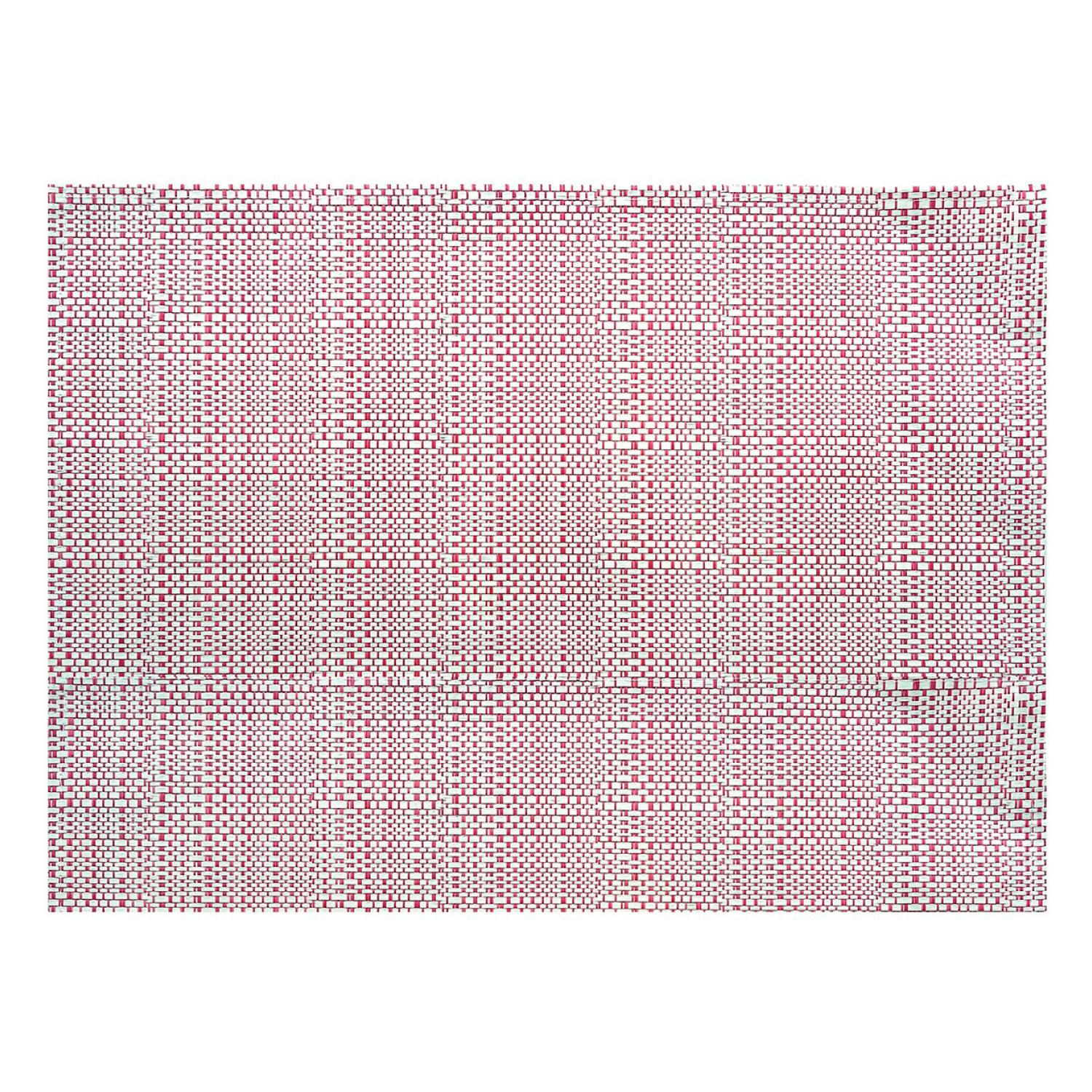 CANNA - Set de table  en polyester corail 33 x 45