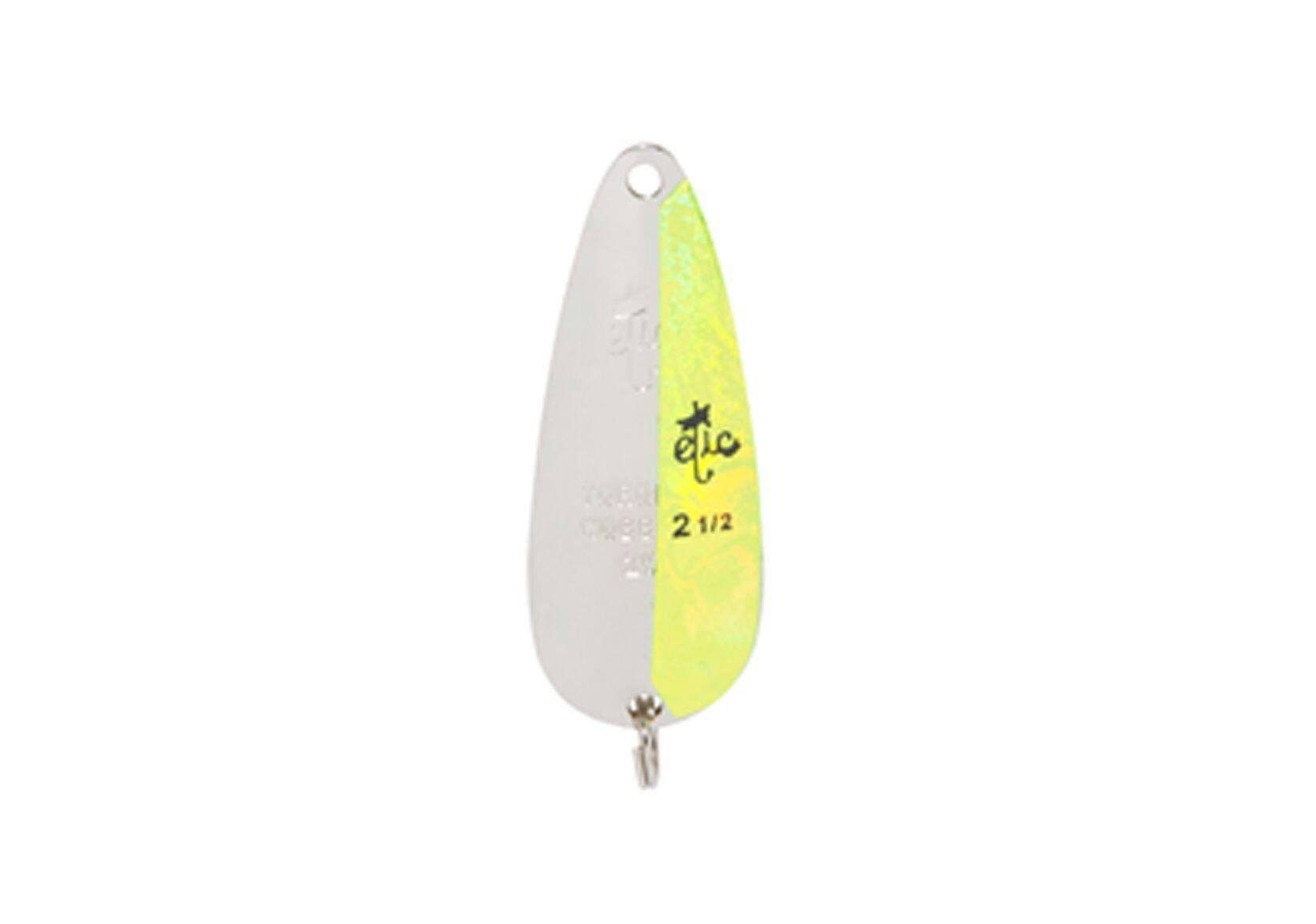 Etic Toronto 2-Tone Wobbler Spoon Lure, 2.5-in