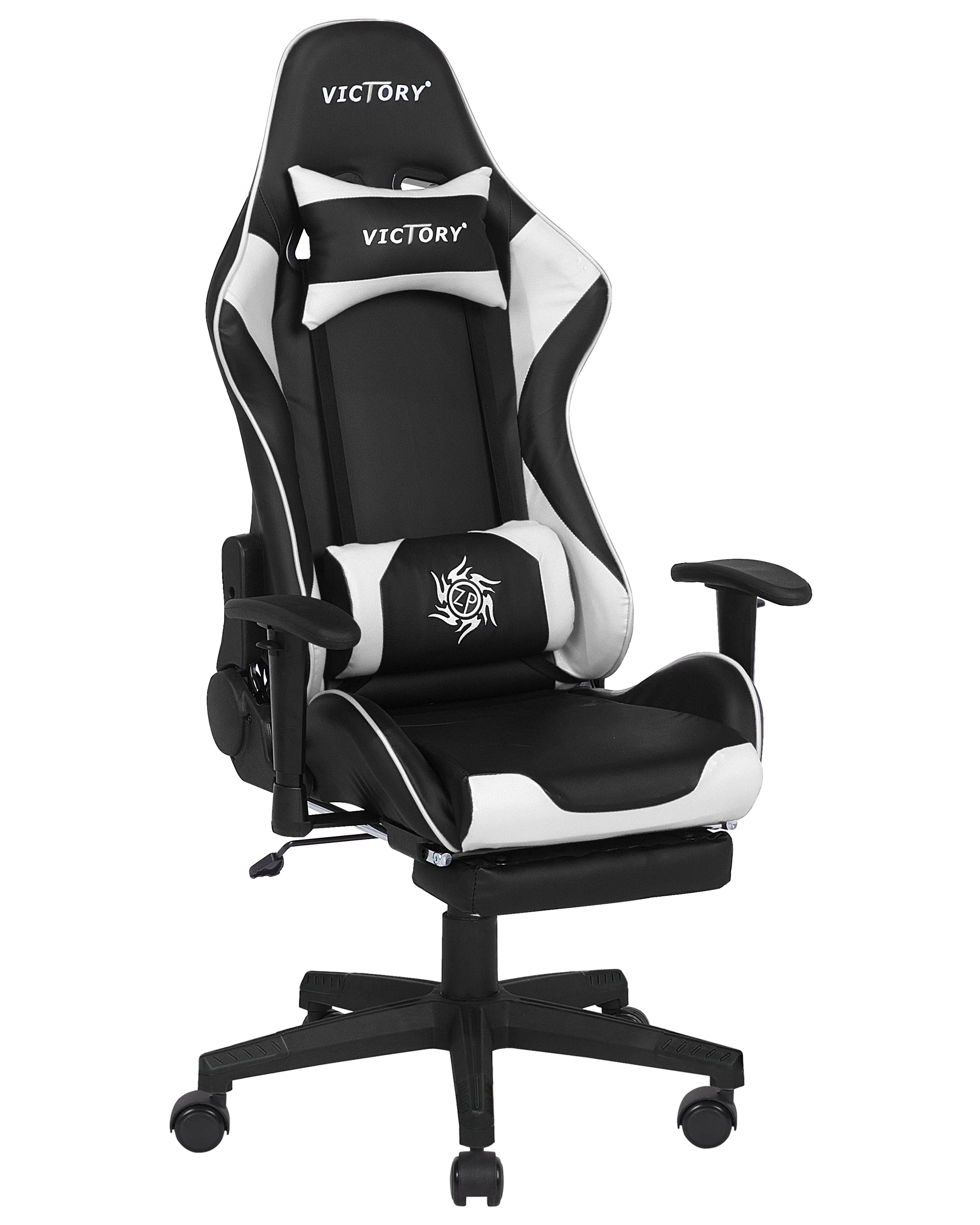 Gaming Chair VICTORY Faux Leather White