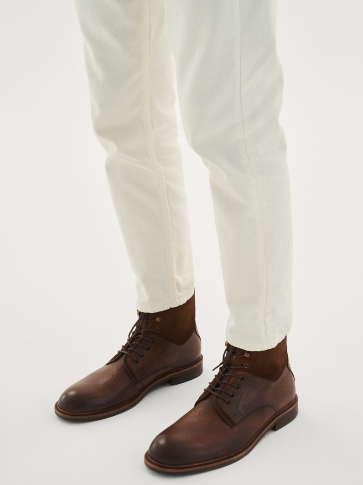 Men's brown boots
