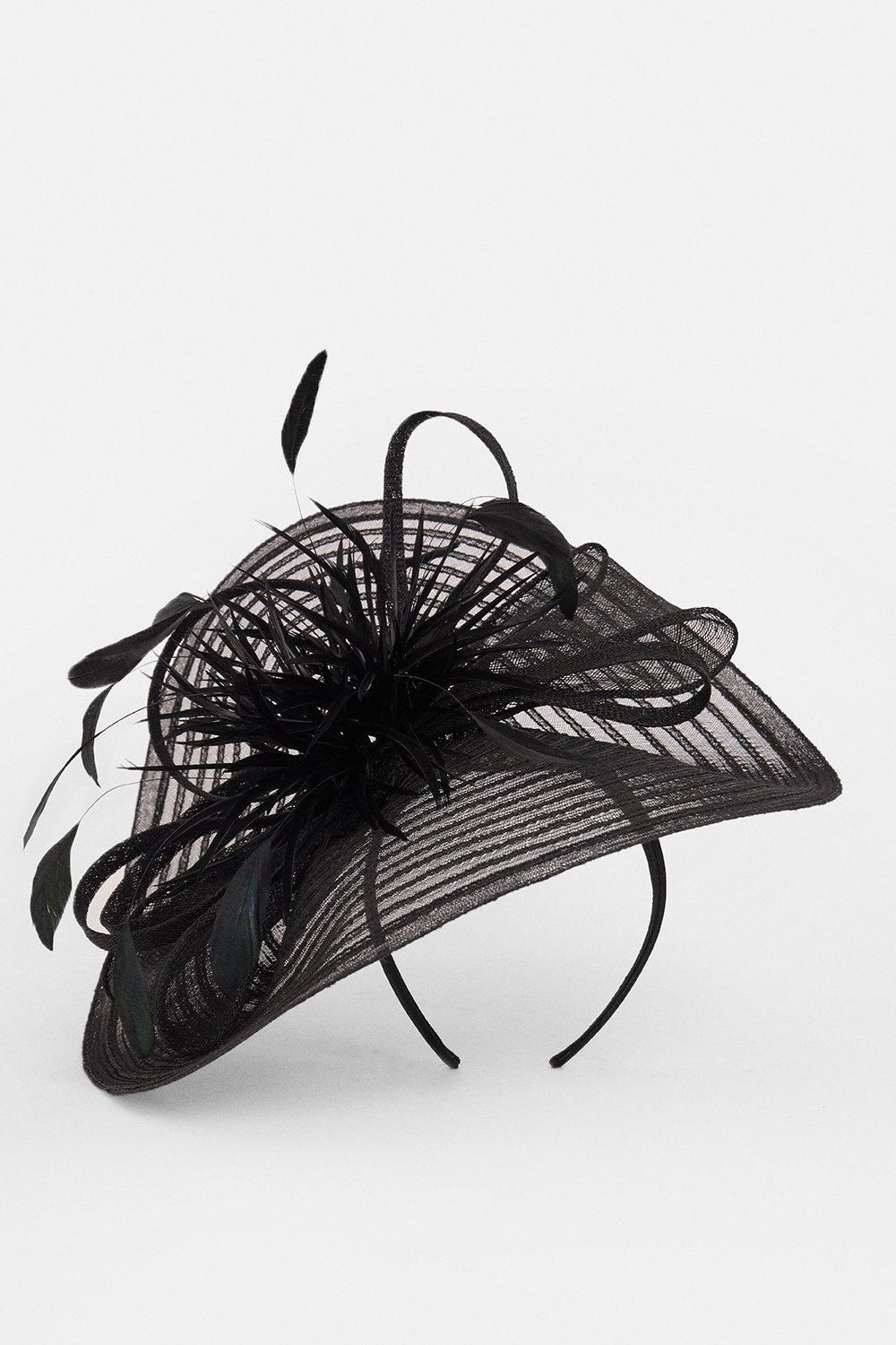 KarenMillen Feather Detail Fascinator