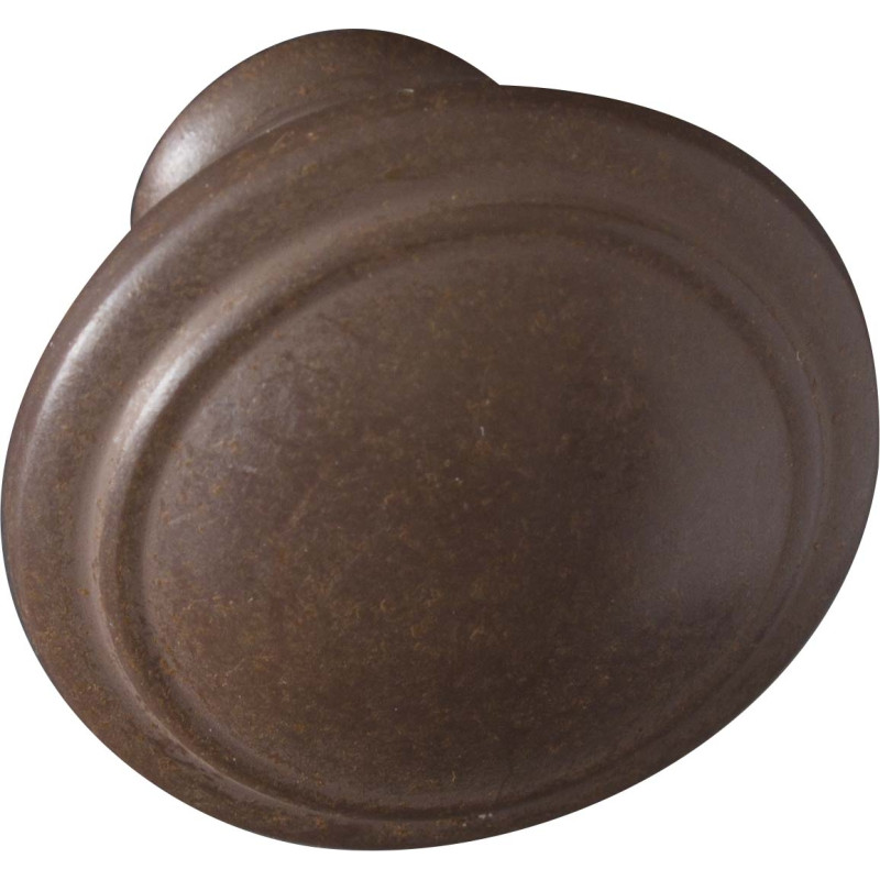 Bouton en zamac brun Ø 35 mm LINEA BERTOMANI
