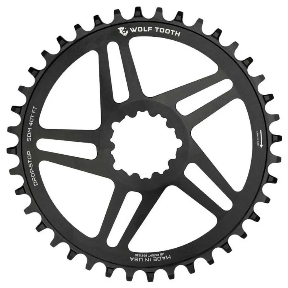 Wolf Tooth DM Cinch Drop-Stop B Boost chainring