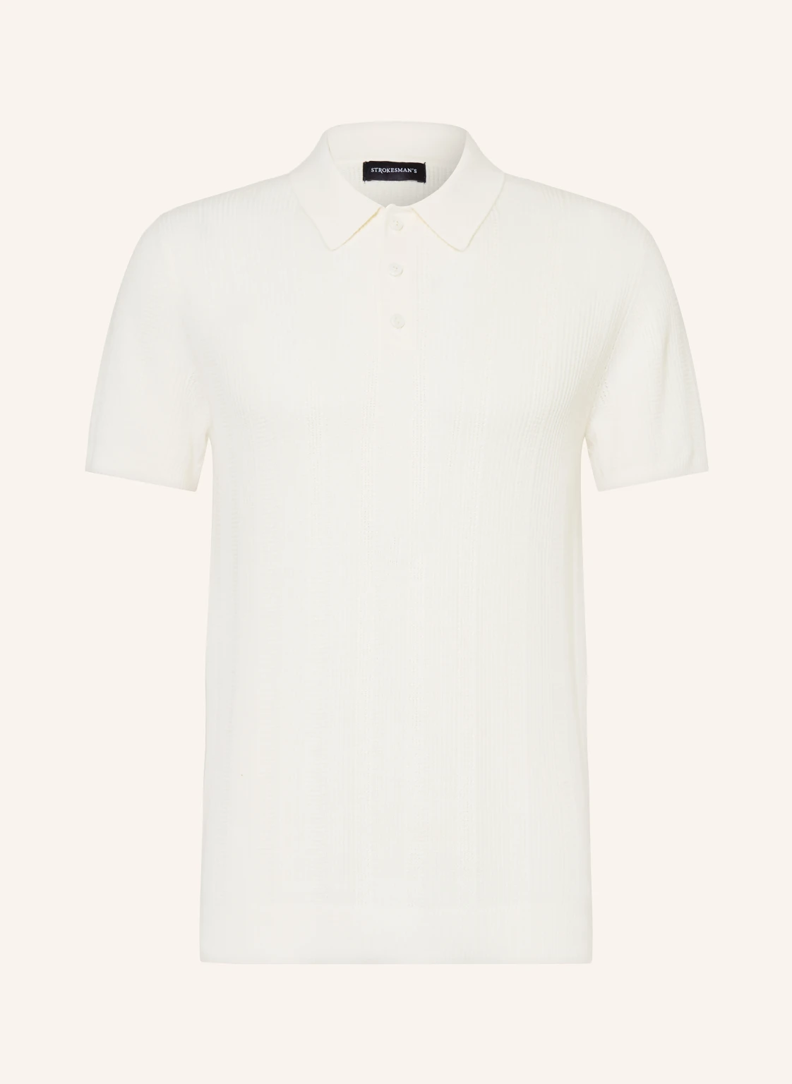 STROKESMAN'S Strick-Poloshirt