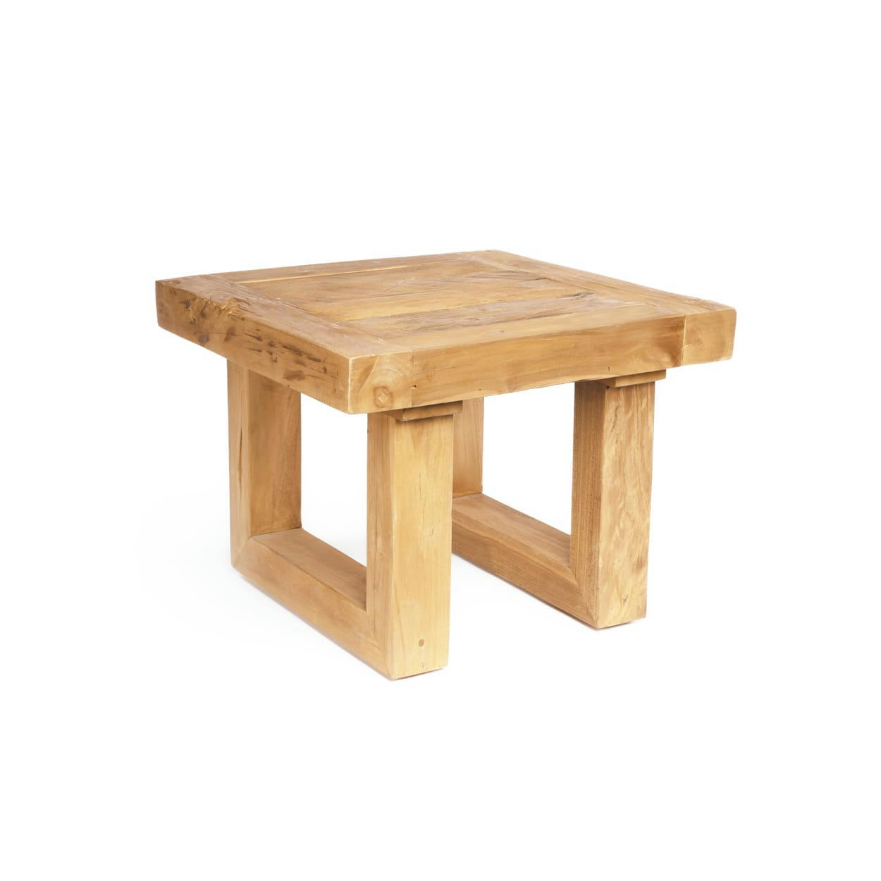 TEAK - Table d'appoint en bois de teak recyclé