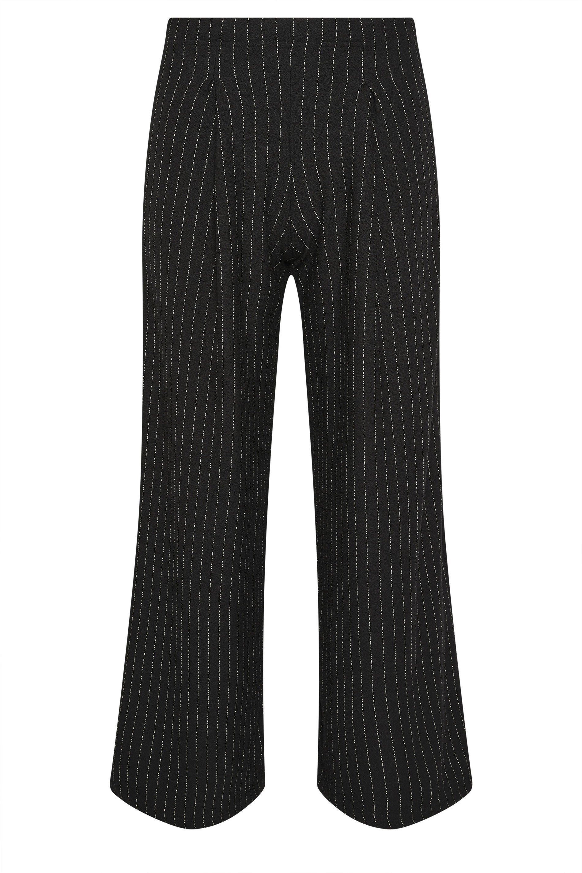 PixieGirl Petite Pinstripe Palazzo Wide Leg Trousers