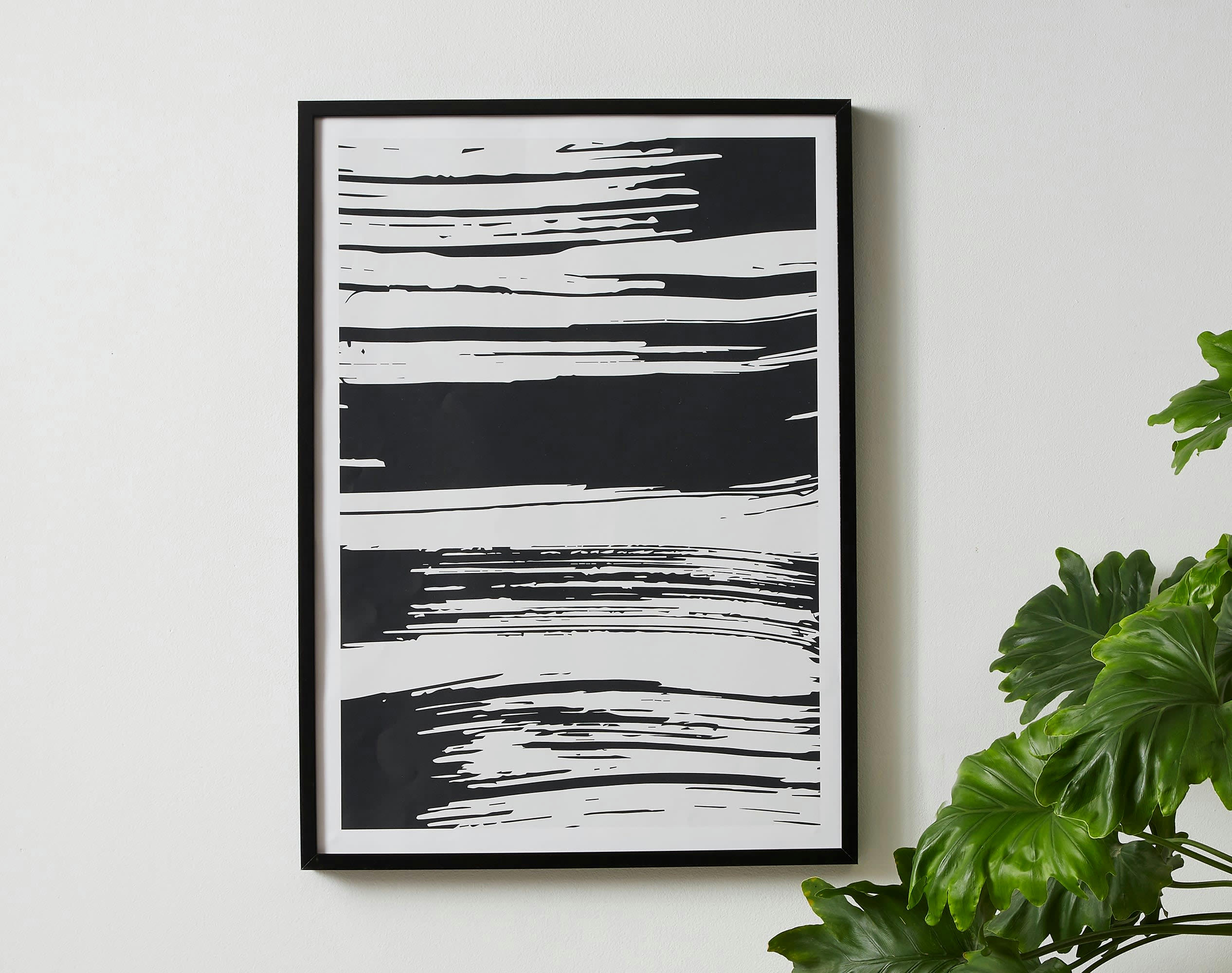 ACHILLE - Affiche en papier 50x50 noir