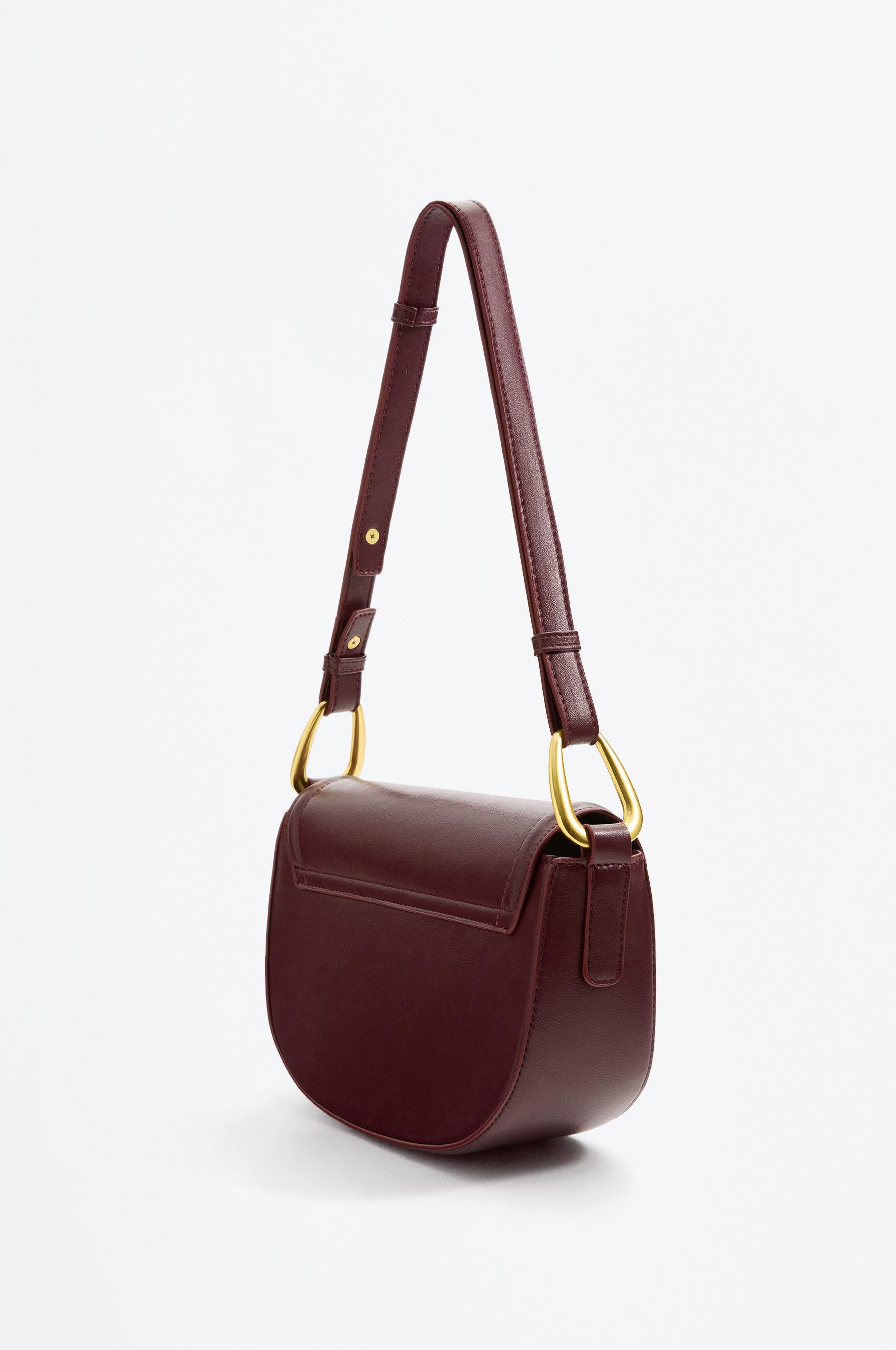 Bolso bandolera solapa doble asa