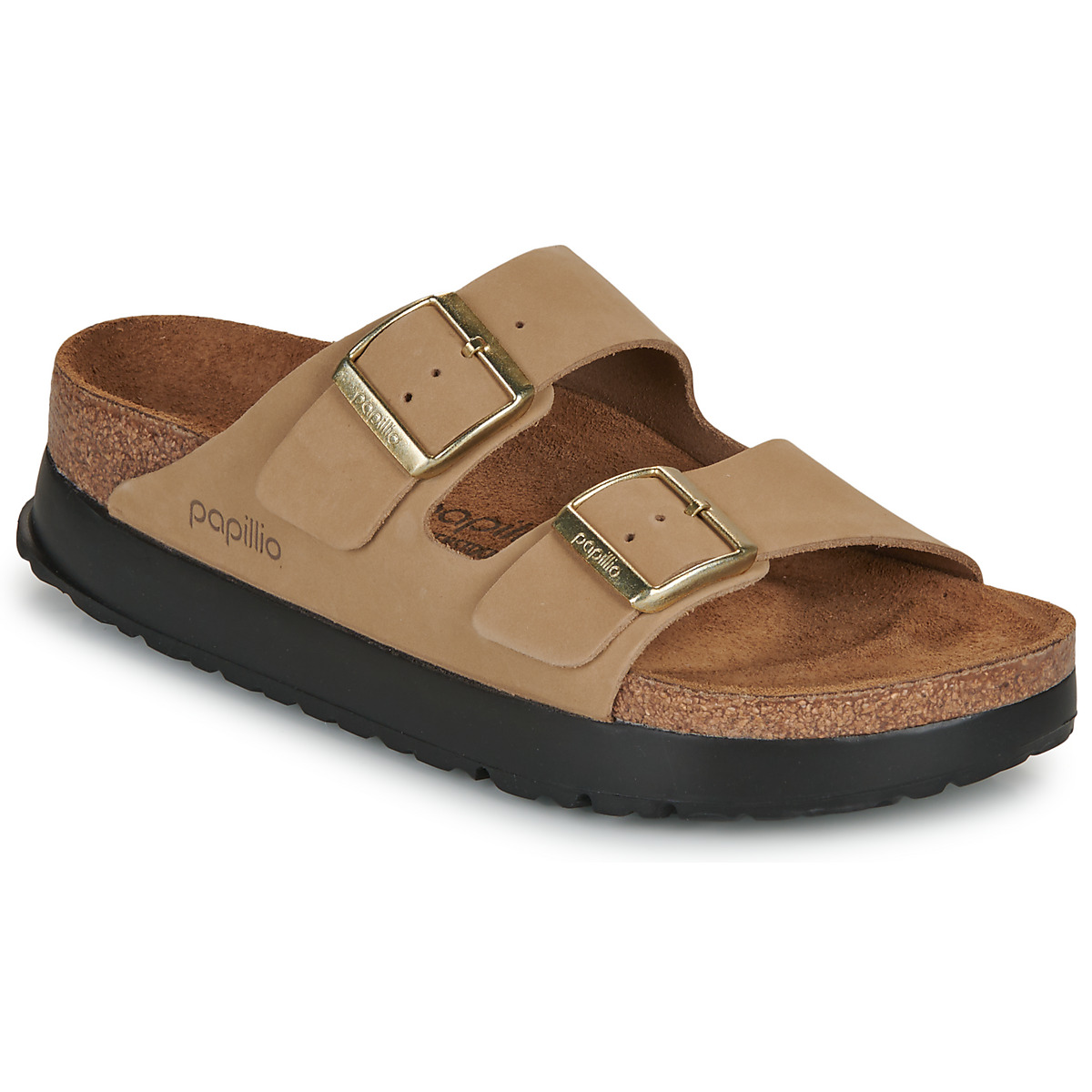 Papillio - Arizona Flex Platform Nubuck - Nubuck / Beige