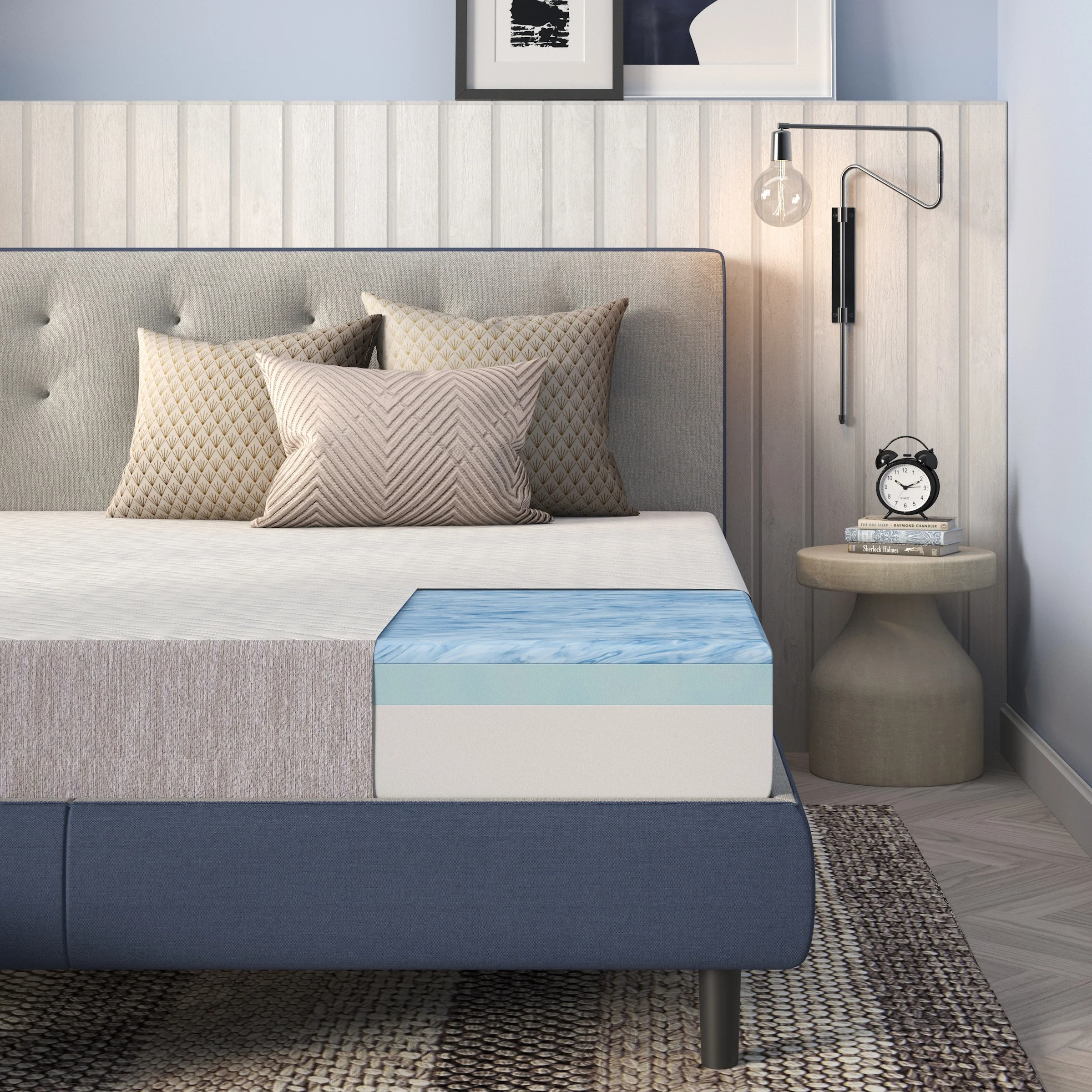 Select Luxury 10-inch Medium Firm Gel Memory Foam Mattress