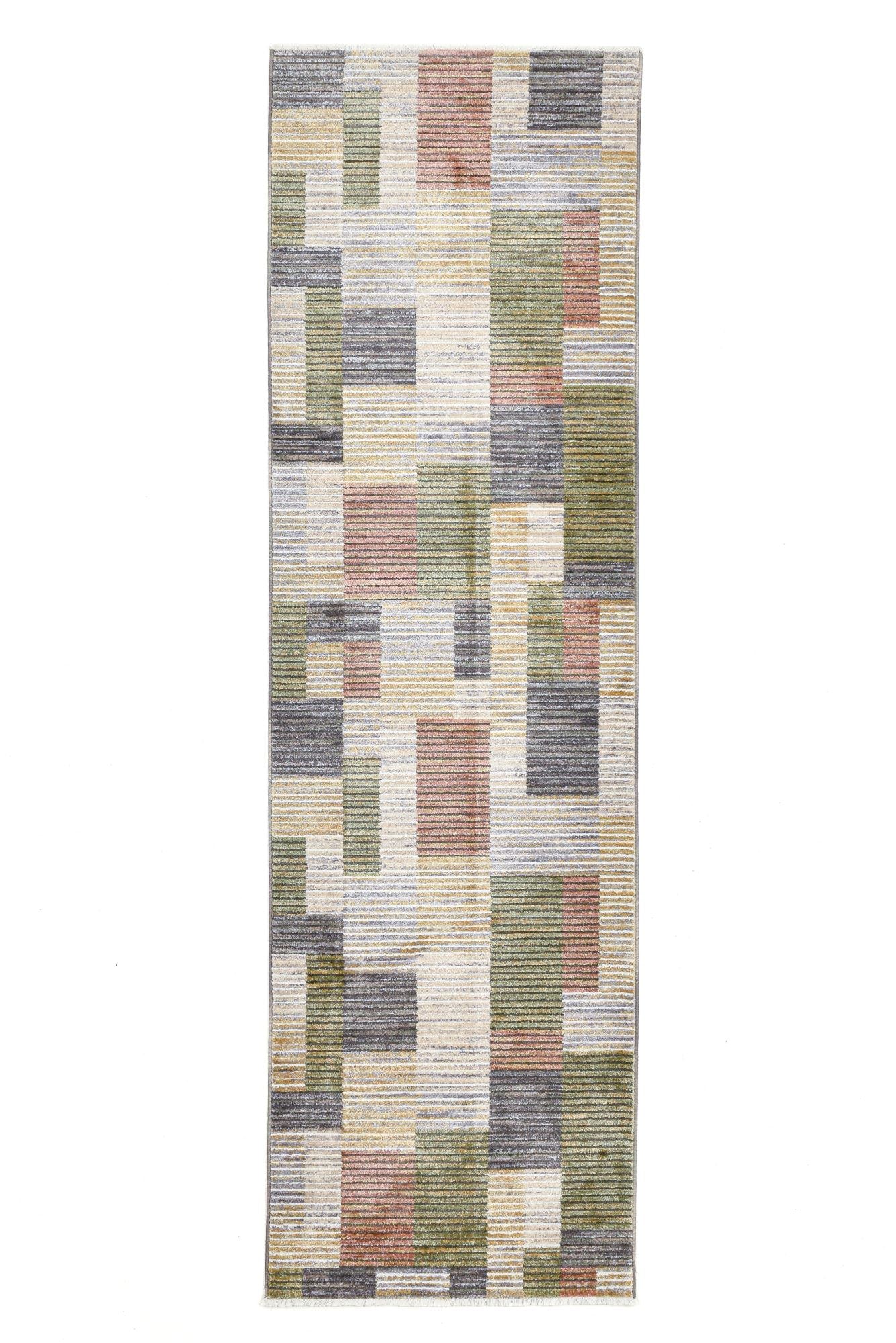 Gino Falcone Corduletta Vloerkleed 80 x 280 cm - Multicolor