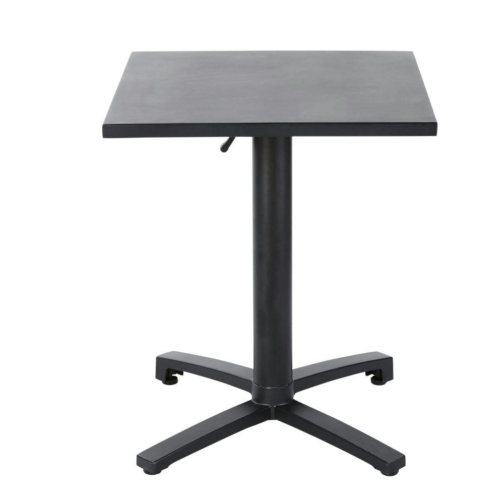 Pia Business - Table de jardin professionnelle en métal noir L60