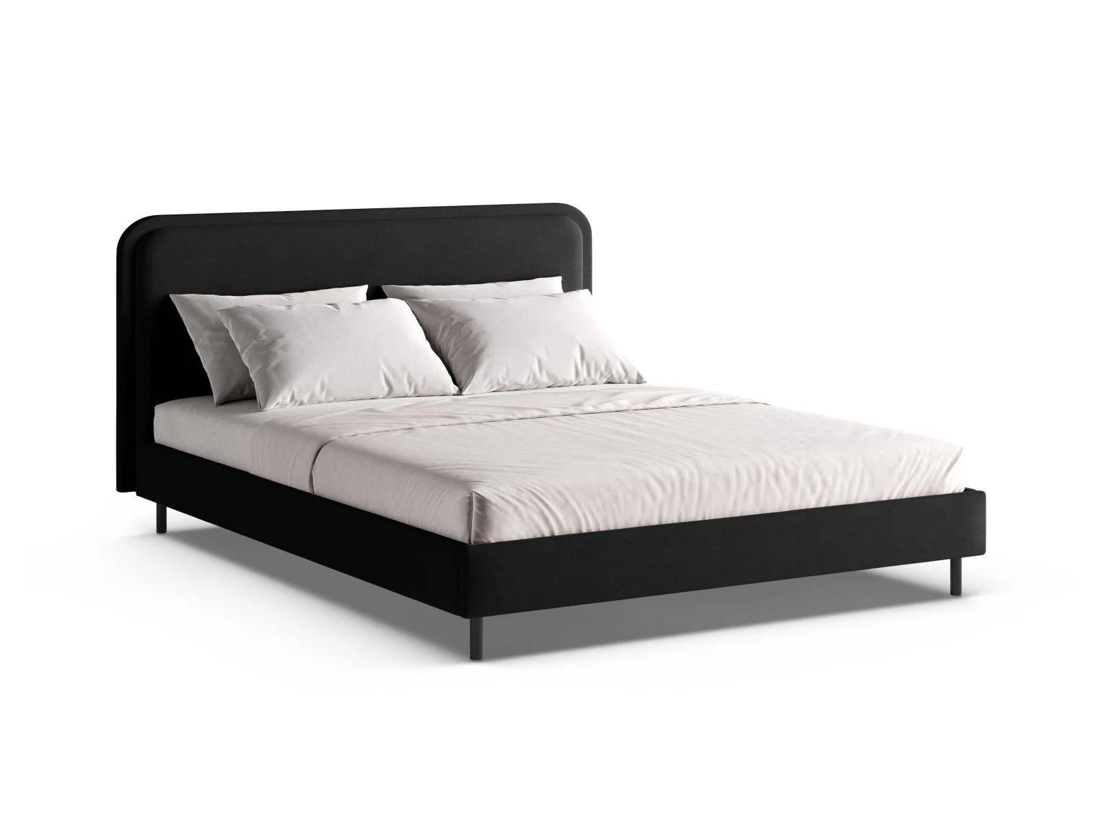 Bedframe Aveline chenille 180 x 200