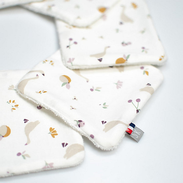 Lingettes bébé lavables 8 pièces Sidonia
