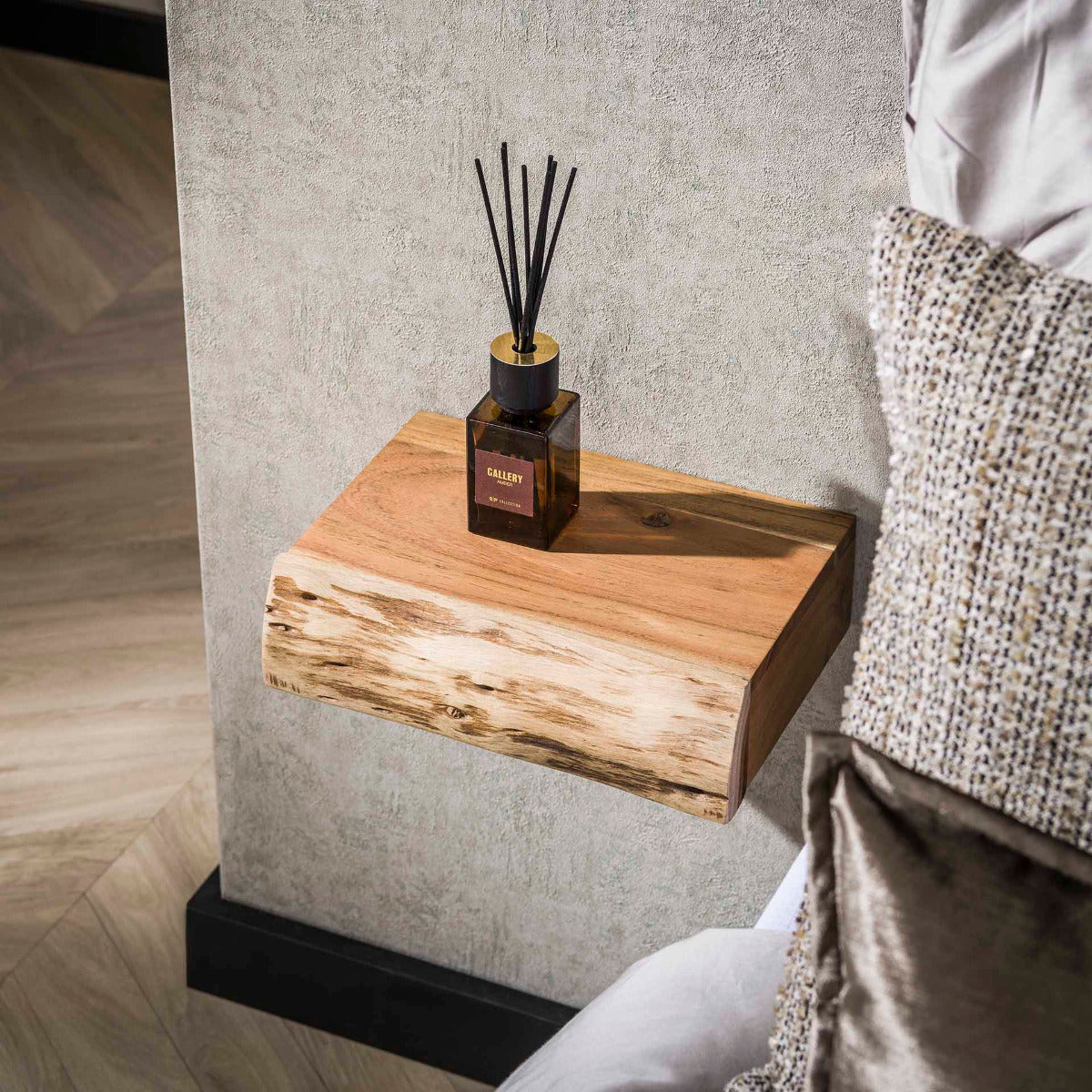 Fraaai - Jason nachtkastje zwevend acacia hout XS   set van 2