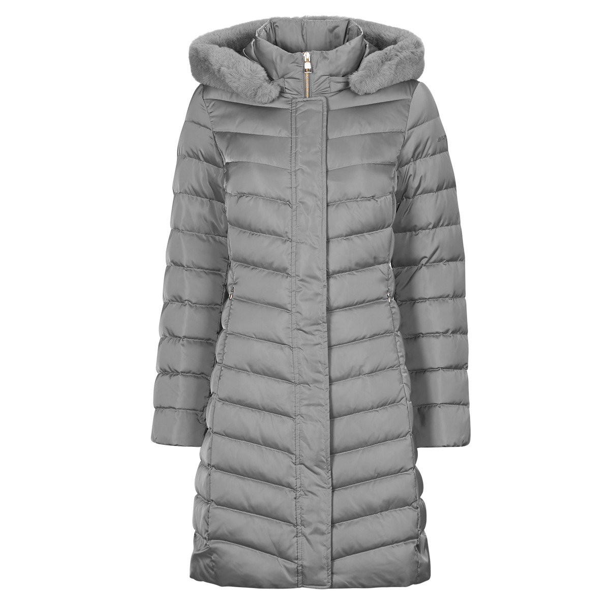 Geox - W BETTANIE LONG JKT - Grey