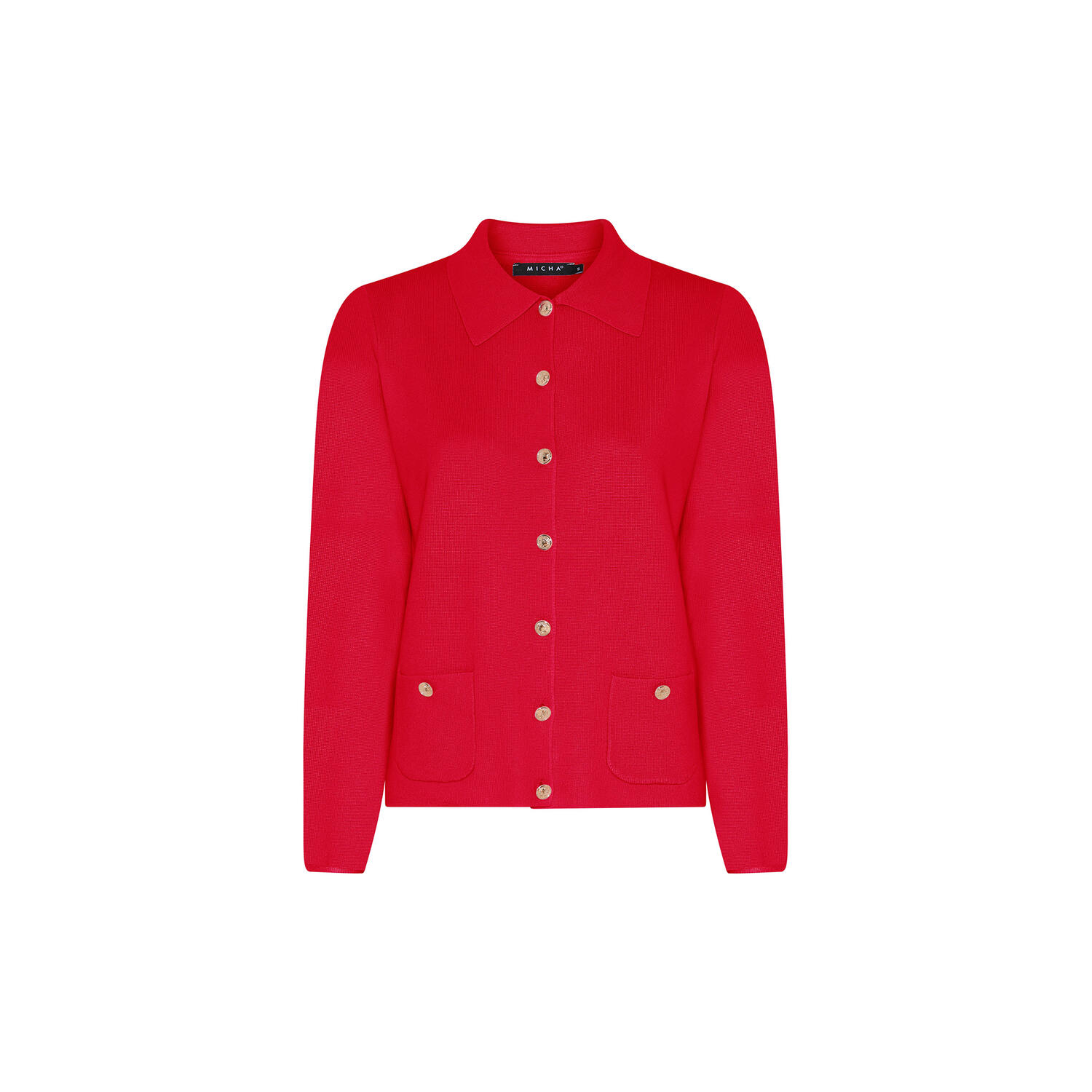 Milano Spring Knit, lipstick red